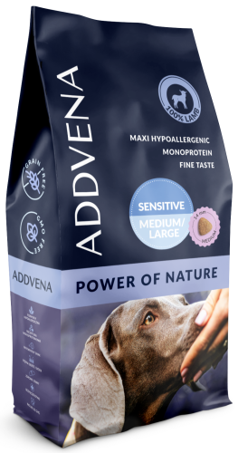 Addvena Dog Power of Nature Sensitive M 10kg