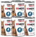 JohnDog ForCat 99 Menu Adult Jagnięcina 6x400g
