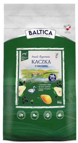 Baltica Kaczka z Gruszką XS/S 9kg