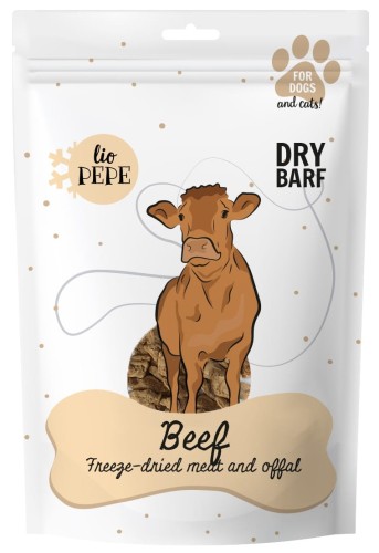 Paka Zwierzaka Przysmak Liofilizowany Beef 60g