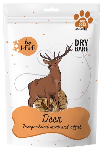 Paka Zwierzaka Przysmak Liofilizowany Deer 60g