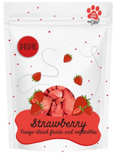 Paka Zwierzaka Przysmak Liofilizowany Truskawka 20g