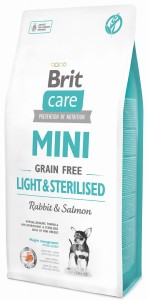 Brit Care MINI Grain-Free Light Sterilised 7kg