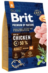 Brit Premium by nature Adult Medium 3kg