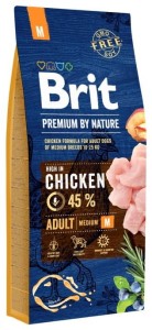 Brit Premium by nature Adult Medium 15kg