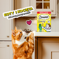DREAMIES Creamy Przysmak dla kota Kocimięta Ser 12x10g
