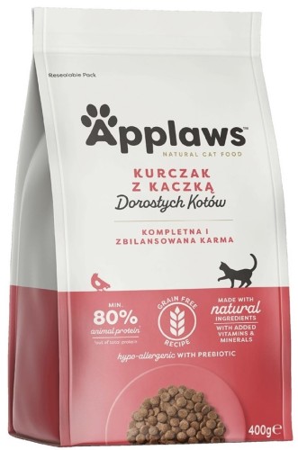 Applaws Cat Dry Adult Chicken Extra Duck 400g