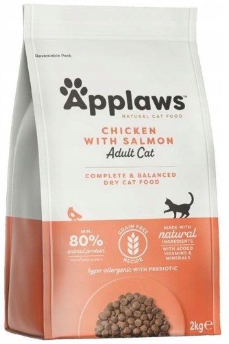Applaws Cat Dry Adult Chicken Extra Salmon 2kg