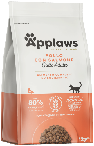 Applaws Cat Dry Adult Chicken Extra Salmon 7,5kg