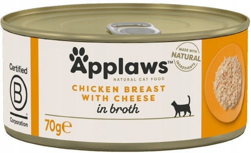 Applaws Cat Tin Adult Chicken Breast Cheese 70g