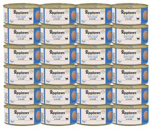 Applaws Cat Tin Adult Tuna with Crab 24x70g