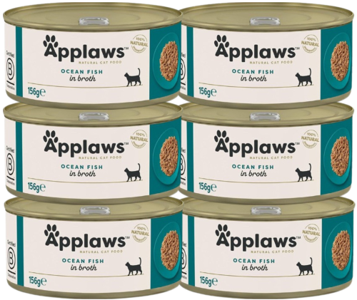 Applaws Cat Tin Adult Ocean Fish 6x156g