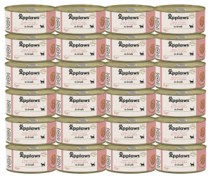 Applaws Cat Tin Adult Tuna Salmon in Broth 24x70g