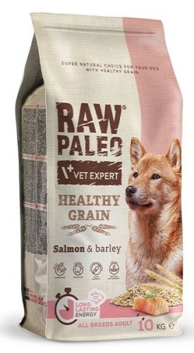 VetExpert Raw Paleo Healthy Grain Salmon Barley Adult 10kg