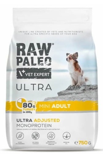VetExpert Raw Paleo Ultra Mini Adult 750g