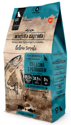 Wiejska Zagroda Sucha M Cielęcina z Pstrągiem 2kg