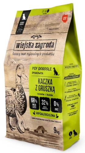 Wiejska Zagroda Sucha L Kaczka z Gruszką 9kg