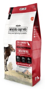 Wiejska Zagroda Sucha   Mono M L Wołowina 12kg