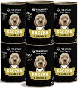 Paka Zwierzaka Mokra Kaczka z Jabłkiem 6x400g