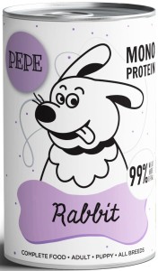 Paka Zwierzaka Mokra Pepe Rabbit 400g