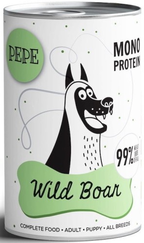 Paka Zwierzaka Mokra Pepe Wild Boar 400g