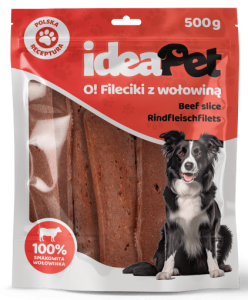 IdeaPet Fileciki z wołowiną 500g