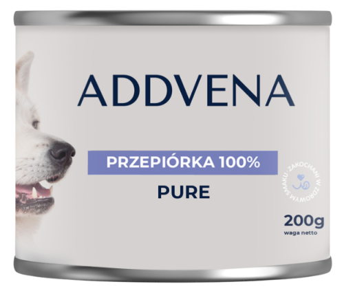 Addvena Moist PURE Przepiórka 200g