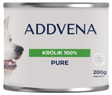 Addvena Moist PURE Królik 200g