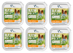 VetExpert Raw Paleo Pate Mini Adult Turkey 6x150g