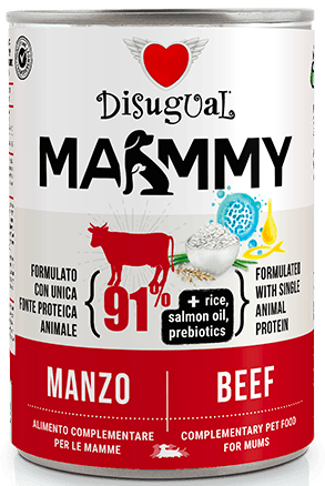 Disugual Mokra Mono Mummy Wołowina 400g