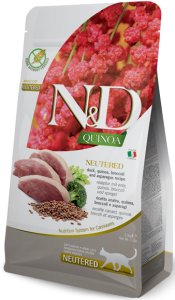Farmina N&D Cat Quinoa Duck Neutered Adult 300g