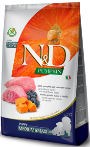 Farmina N&D Dog Pumpkin Lamb Puppy Medium Maxi 2,5kg