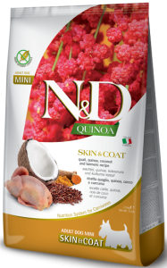 Farmina N&D Dog Quinoa Skin Coat Quail Adult Mini 2,5kg