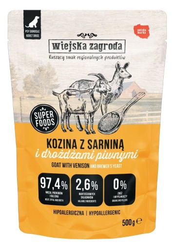 Wiejska Zagroda Saszetka Kozina Sarna 500g