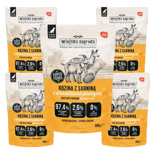Wiejska Zagroda Saszetka Kozina Sarna 5x500g
