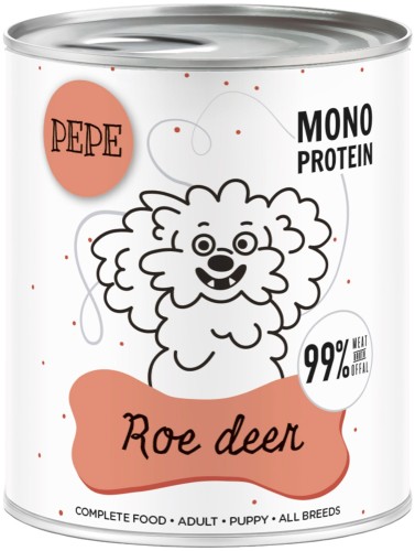 Paka Zwierzaka Mokra Pepe Roe Deer 800g