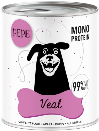 Paka Zwierzaka Mokra Pepe Veal 800g