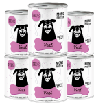 Paka Zwierzaka Mokra Pepe Veal 6x800g