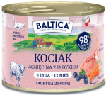 Baltica Kociak Mokra Jagnięcina Indyk 185g