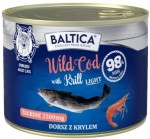 Baltica Excellent Kot Mokra Wild Cod Krill 185g