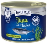 Baltica Excellent Kot Mokra Tuna Chicken 185g