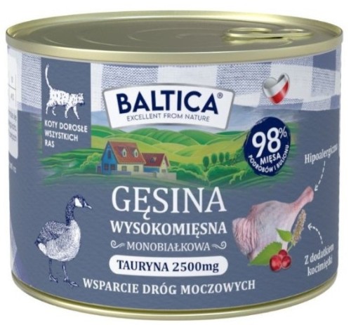 Baltica Kot Mokra Gęsina 185g
