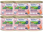 Baltica Kociak Mokra Jagnięcina Indyk 6x185g