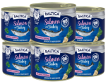 Baltica Excellent Kot Mokra Salmon Turkey 6x185g