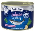Baltica Excellent Kot Mokra Salmon Turkey 6x185g