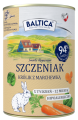 Baltica Mokra Szczenięta Królik Marchew 6x400g