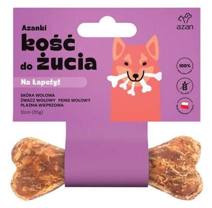 AZANKI Kość na Łapetyt dla Niejadków 12cm