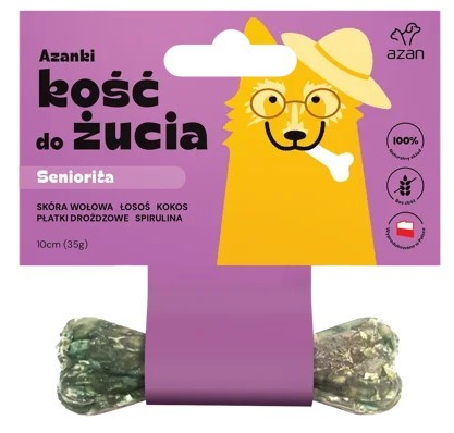 AZANKI Kość Seniorita dla Seniorów 10cm