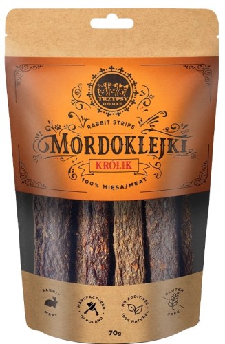 TrzyPsy Mordoklejki Królik 70g