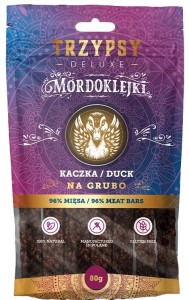 TrzyPsy Mordoklejki na Grubo Kaczka 80g